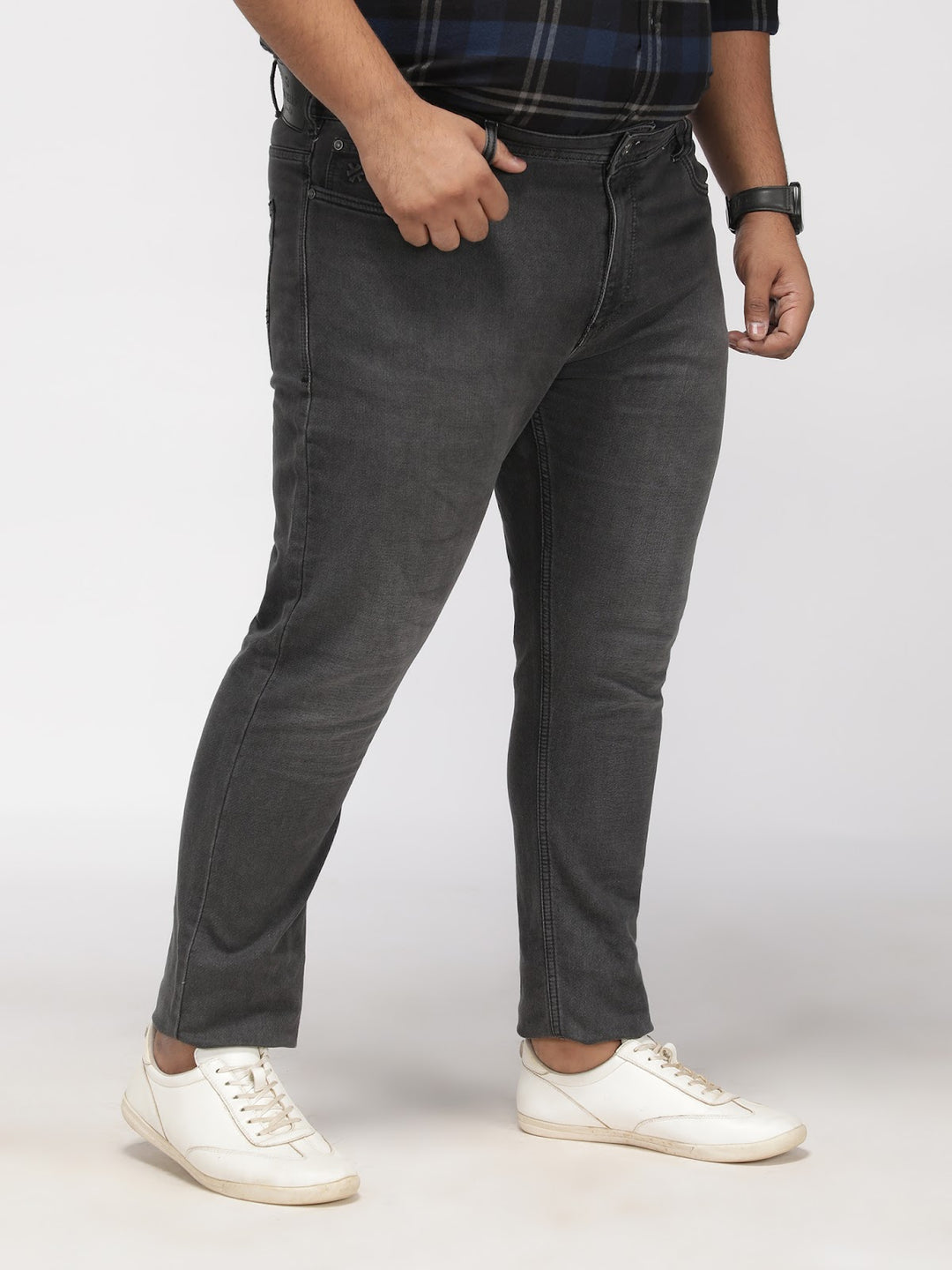Rinse Wash Cotton Stretch Jeans