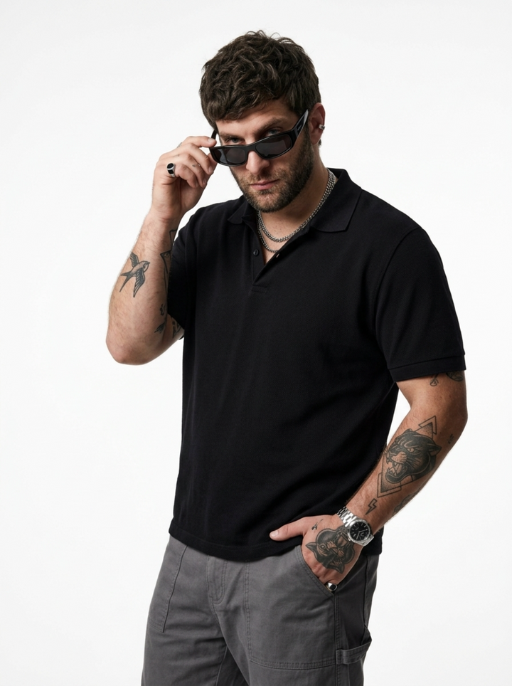 PLUS SIZE MEN SMART POLO | XL-7XL