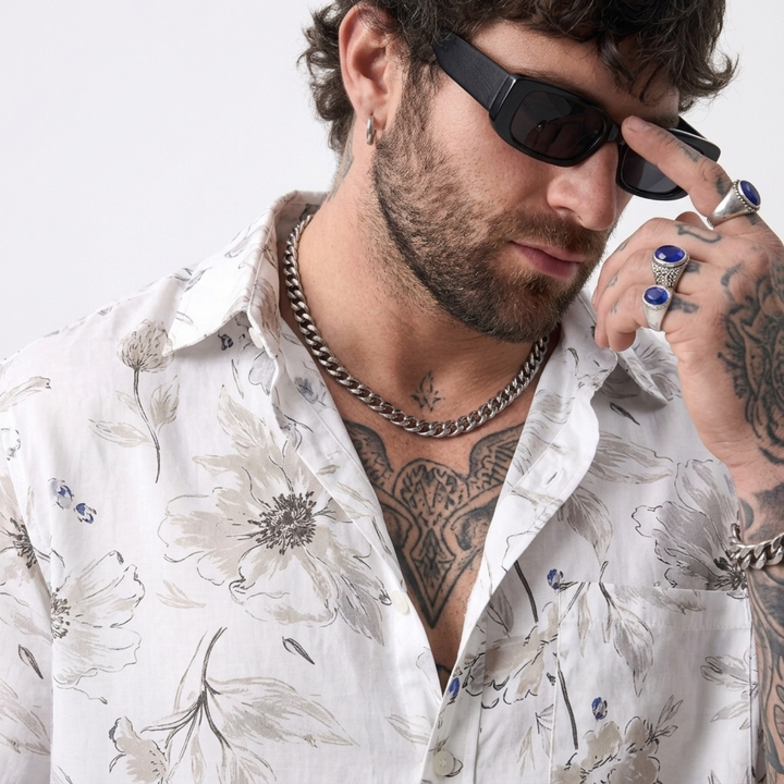PLUS SIZE MEN’S PRINTED SHIRT | XL-7XL