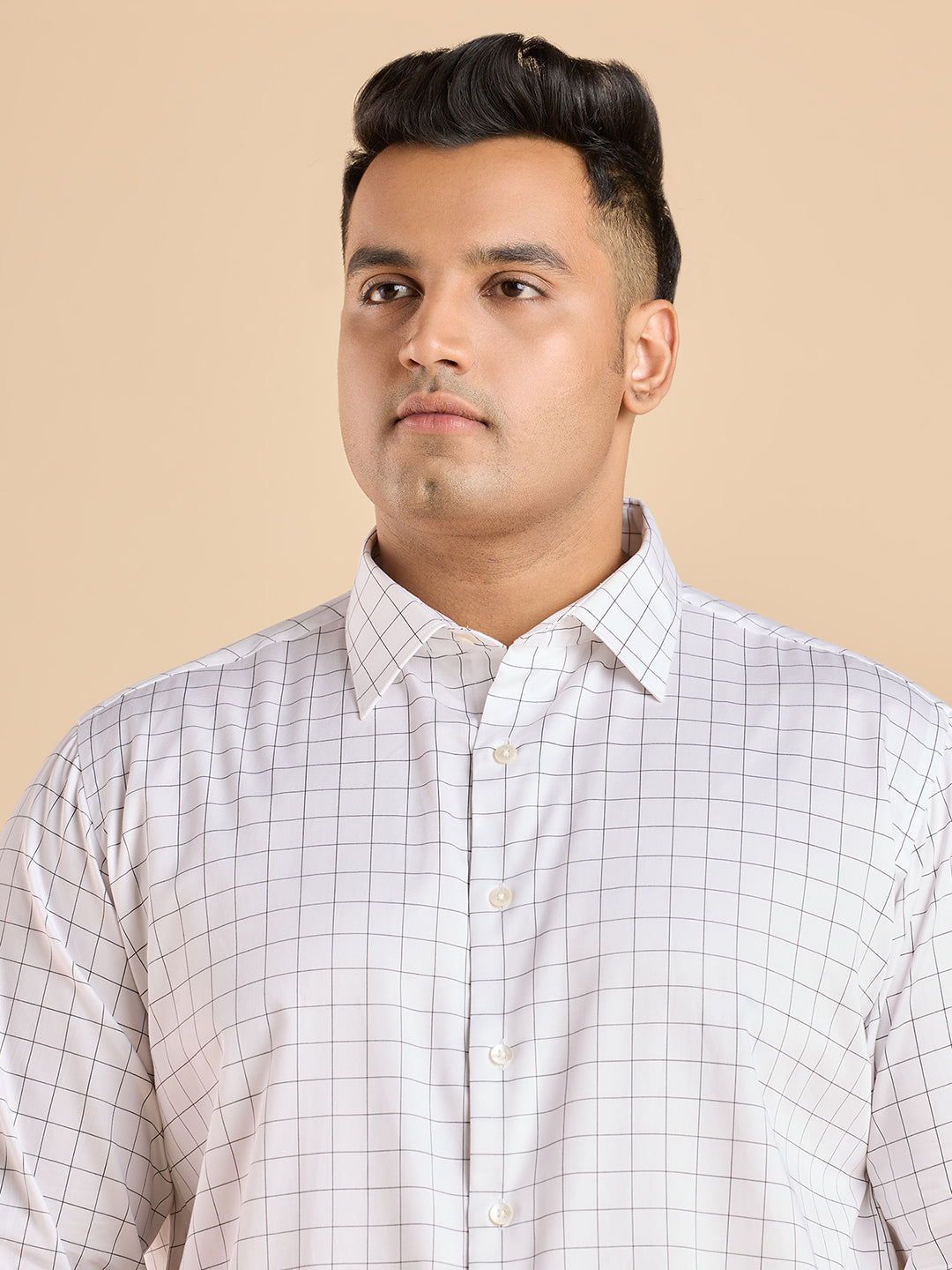 Sophisticated Supima Cotton Check Shirt