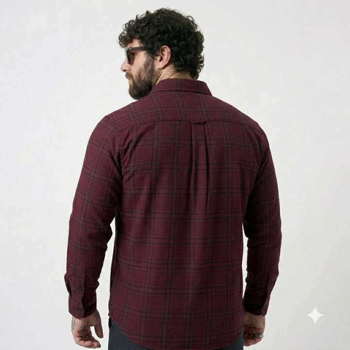 PLUS SIZE CHECK SHIRT FOR MEN | XL-7XL