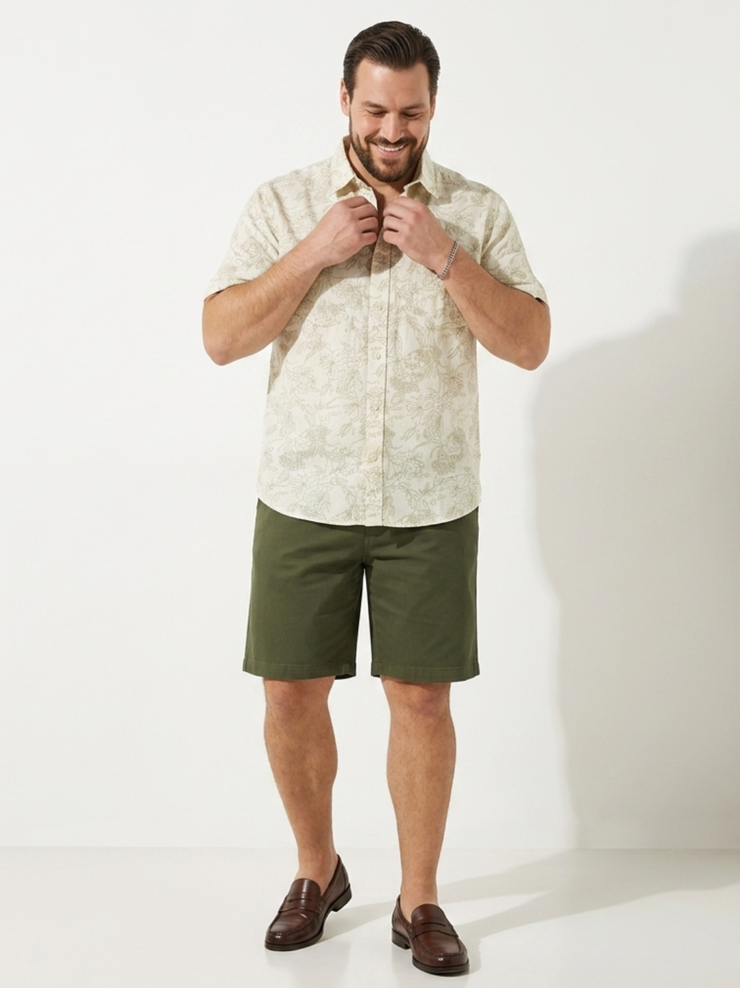 PLUS SIZE PRINTED SHIRT FOR MEN| XL-7XL