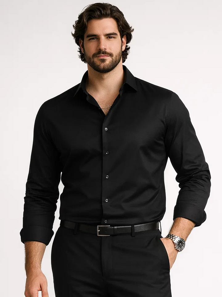 PLUS SIZE MEN SOLID SHIRT| XL-7XL