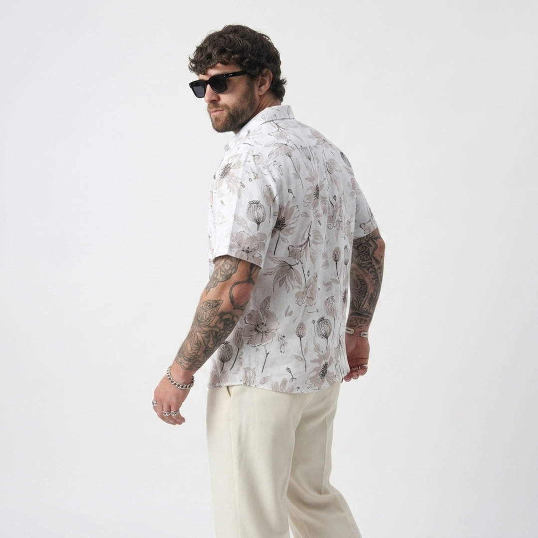 PLUS SIZE MEN’S PRINTED SHIRT | XL-7XL