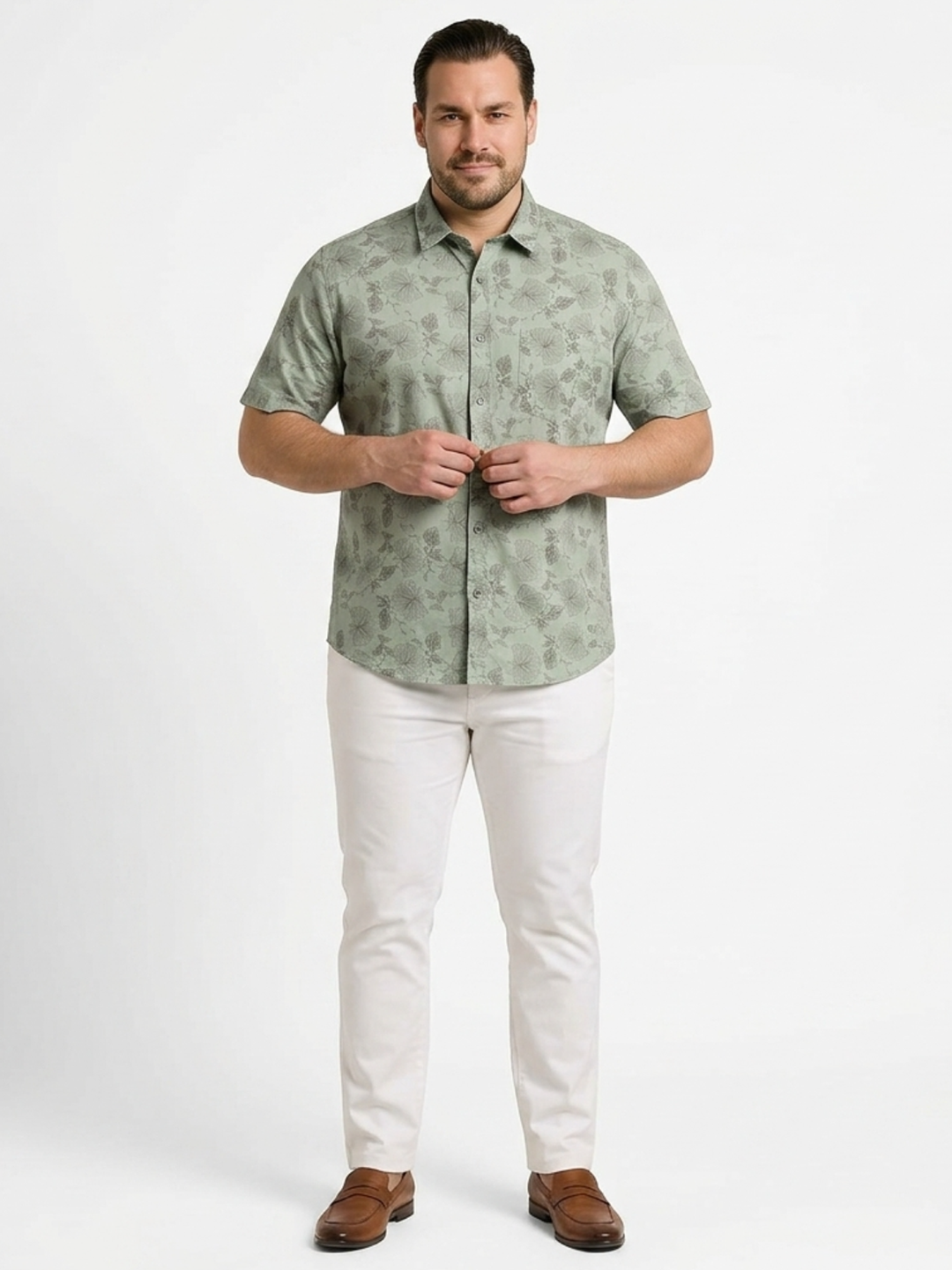 PLUS SIZE PRINTED SHIRT FOR MEN | XL-7XL
