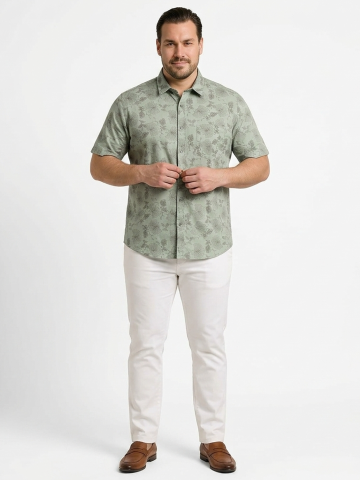 PLUS SIZE PRINTED SHIRT FOR MEN | XL-7XL