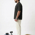 PLUS SIZE RESORT JACQURD SHIRT FOR MEN | XL-7XL