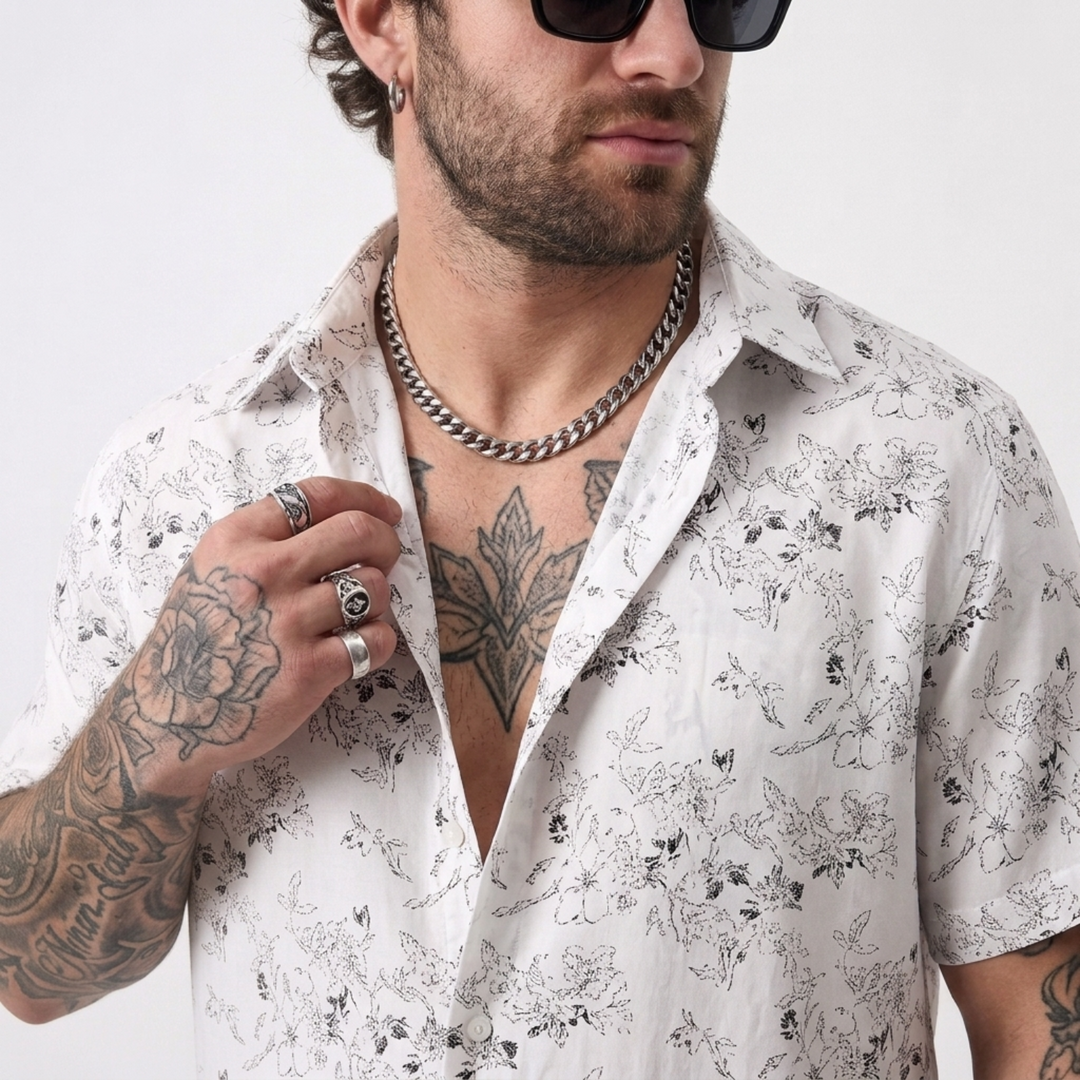 PLUS SIZE MEN’S PRINTED SHIRT | XL-7XL