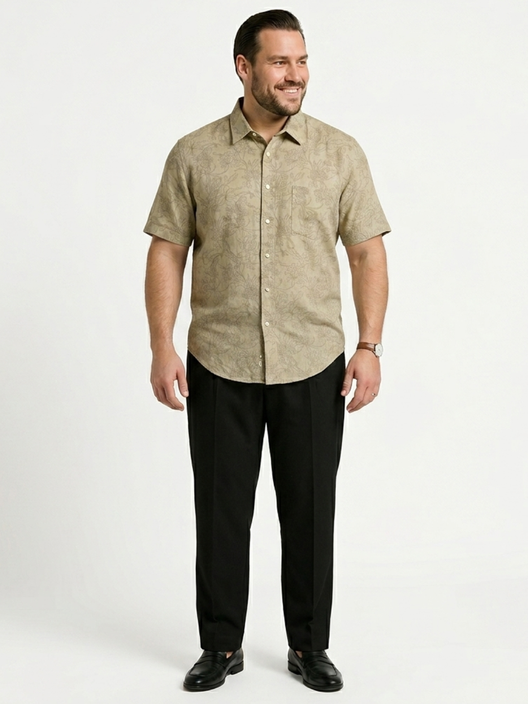 PLUS SIZE PRINTED SHIRT FOR MEN | XL-7XL