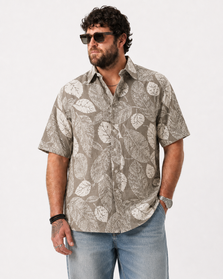 PLUS SIZE PRINTED SHIRT FOR MEN | XL-7XL