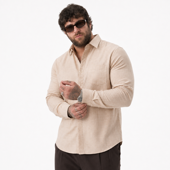 PLUS SIZE SOLID SHIRT FOR MEN | XL-7XL