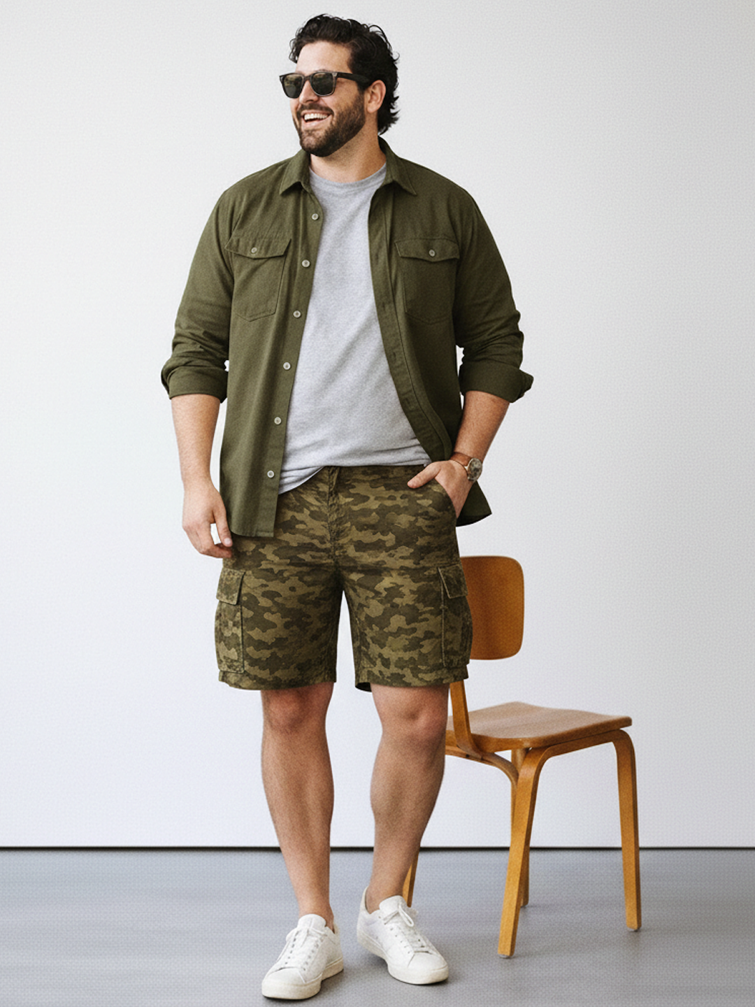 Men Outdoor Cargo Short