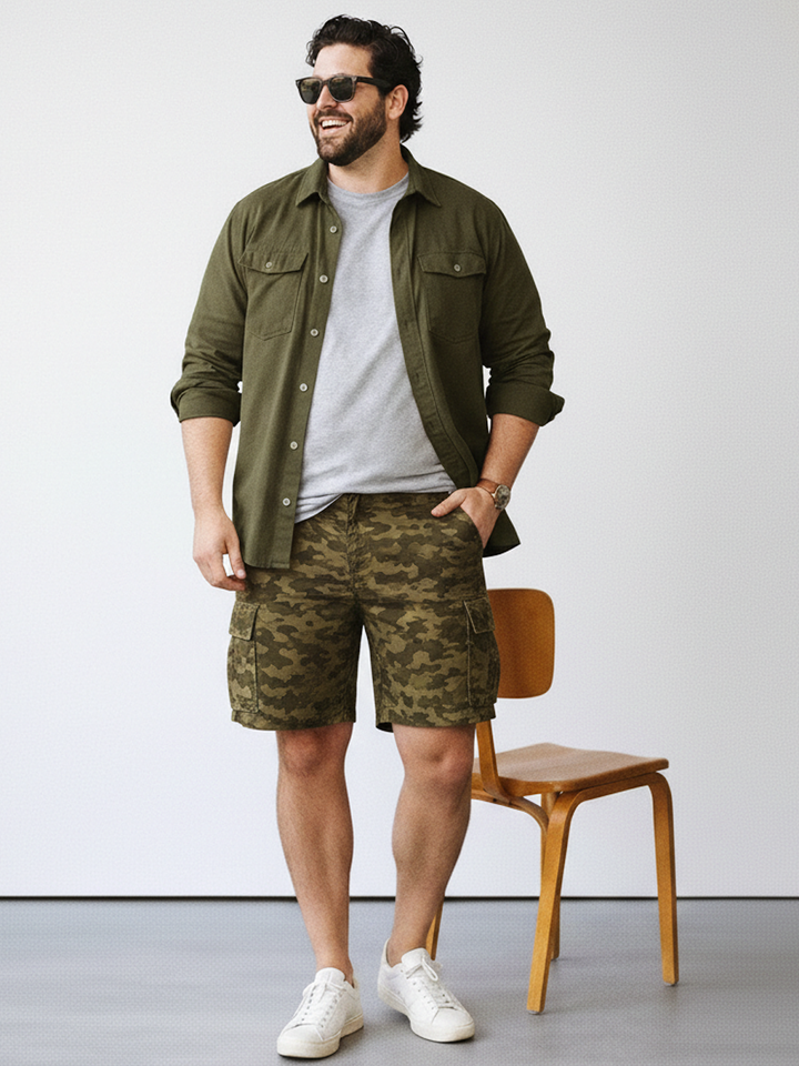 Men Outdoor Cargo Short