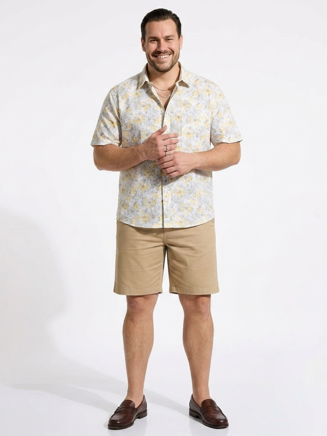 PLUS SIZE PRINTED SHIRT FOR MEN | XL-7XL