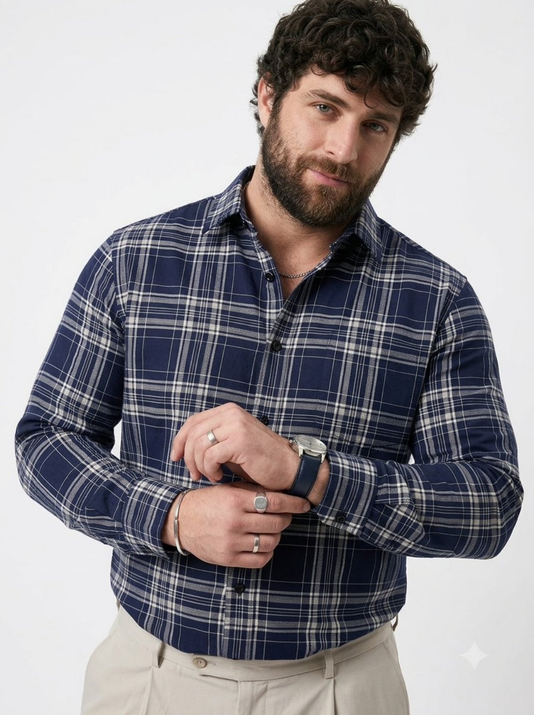 PLUS SIZE CHECK SHIRT FOR MEN | XL-7XL