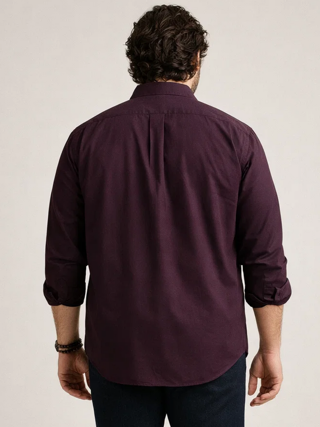PLUS SIZE MEN SOLID  SHIRT| XL-7XL