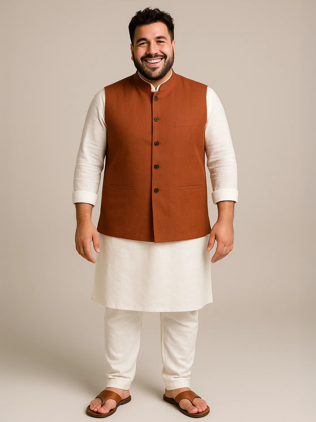 Men Pure Power Waist Coat | XL-7XL