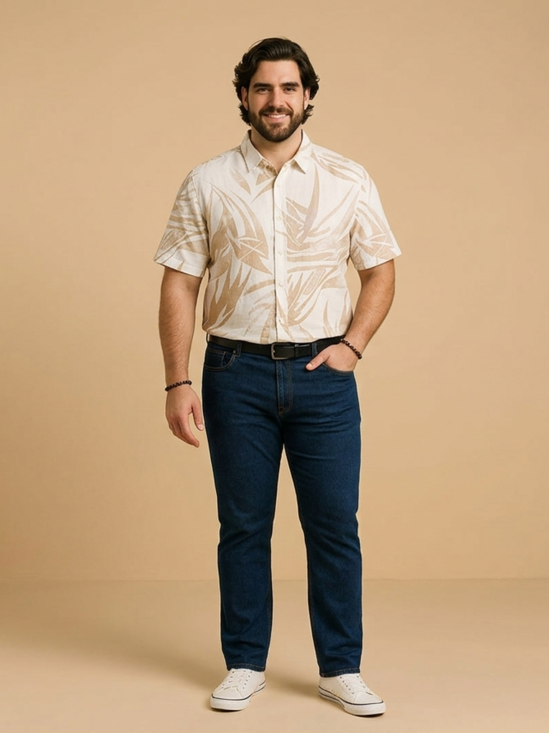 PLUS SIZE MEN PRINTED SHIRT | XL-7XL