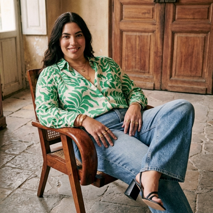 PLUS SIZE WOMEN’S PRINTED SHIRT | XL-7XL