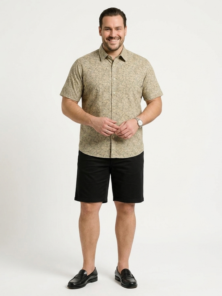 PLUS SIZE PRINTED SHIRT FOR MEN | XL-7XL
