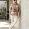 PLUS SIZE MEN’S CHECK SHIRT | XL-7XL