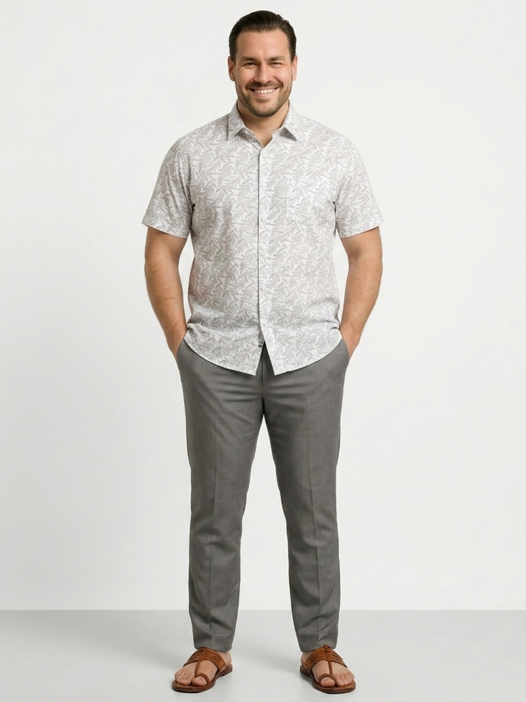 PLUS SIZE PRINTED SHIRT FOR MEN | XL-7XL