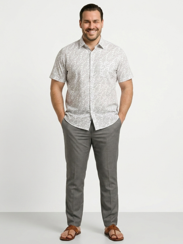 PLUS SIZE PRINTED SHIRT FOR MEN | XL-7XL
