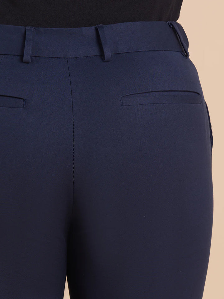 Knitted Nylon Stretch Trouser | XL-7XL