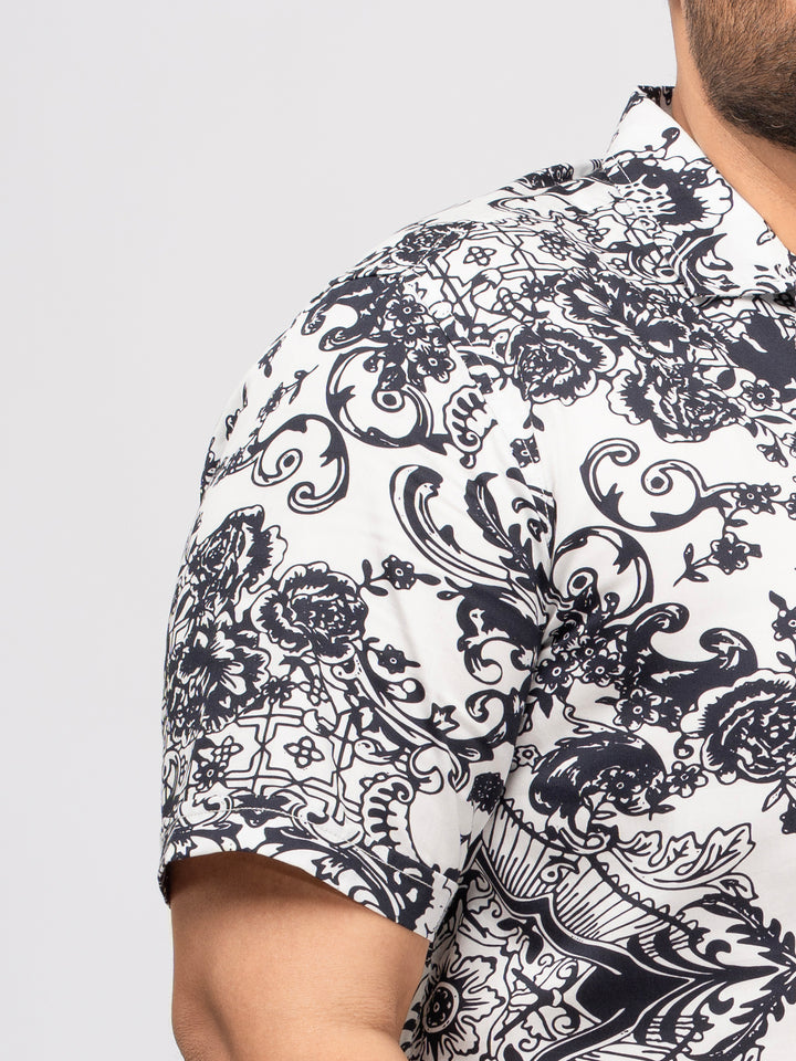 BIG HELLO PLUS SIZE RETRO CHILLOUT CUBAN SHIRT | XL-7XL