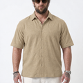 PLUS SIZE RESORT JACQURD SHIRT FOR MEN | XL-7XL