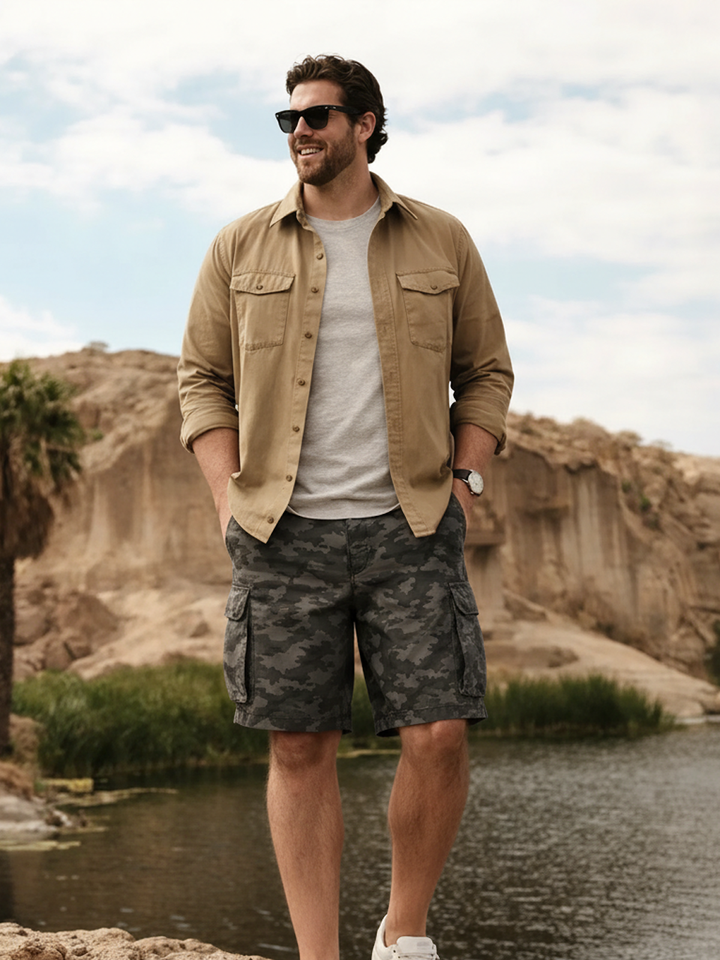 Men Holiday Shorts