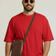 PLUS SIZE RED LABEL COTTON LYCRA LOOSE FIT T-SHIRT FOR MEN | XL-7XL