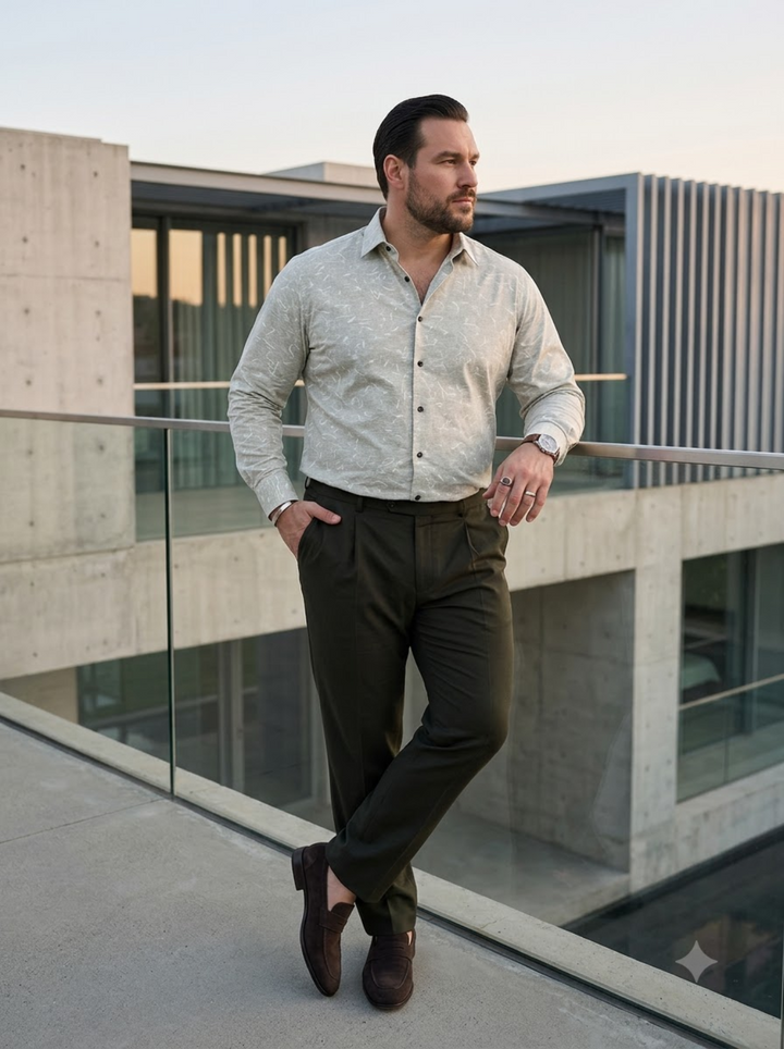 PLUS SIZE PRINTED SHIRT FOR MEN | XL-7XL