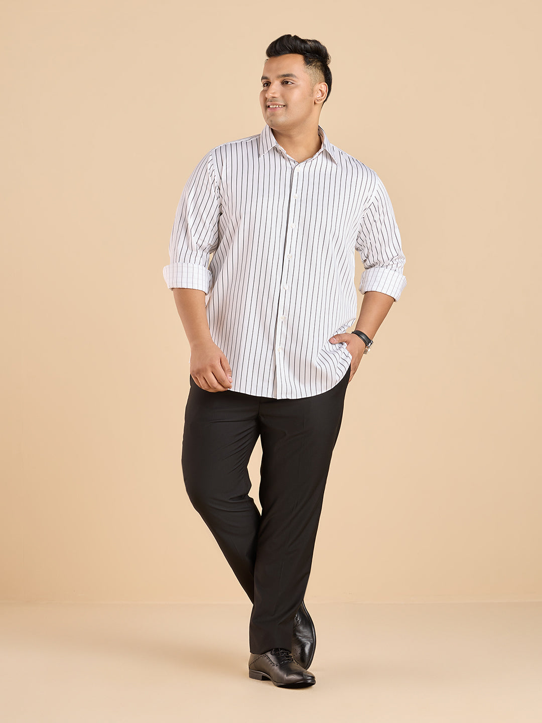 Sophisticated Supima Cotton Stripe Shirt