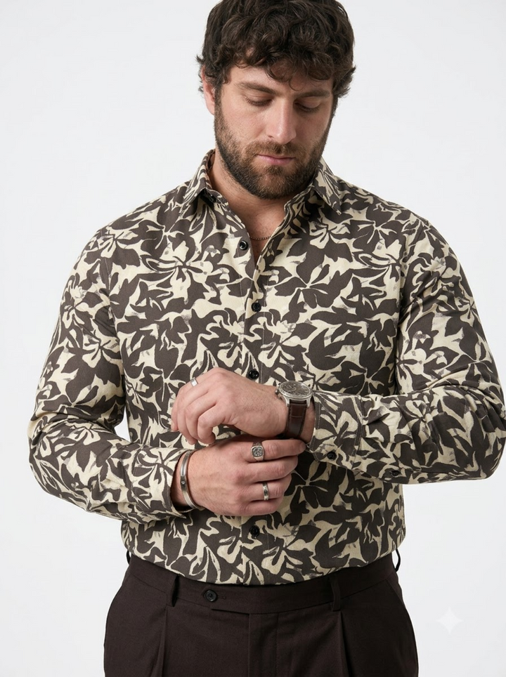 PLUS SIZE PRINTED SHIRT FOR MEN | XL-7XL