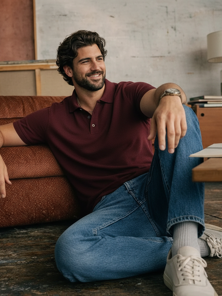 Men Relaxed Must Have Polo T-Shirts