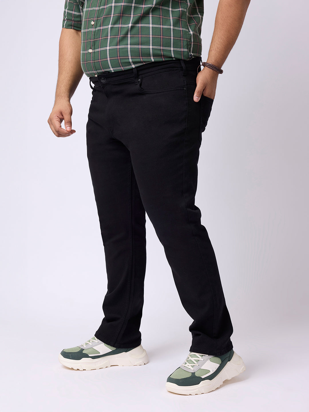 Rinse Wash Cotton Stretch Jeans