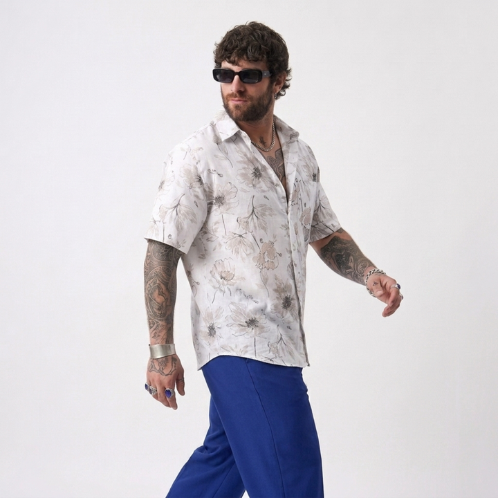 PLUS SIZE MEN’S PRINTED SHIRT | XL-7XL