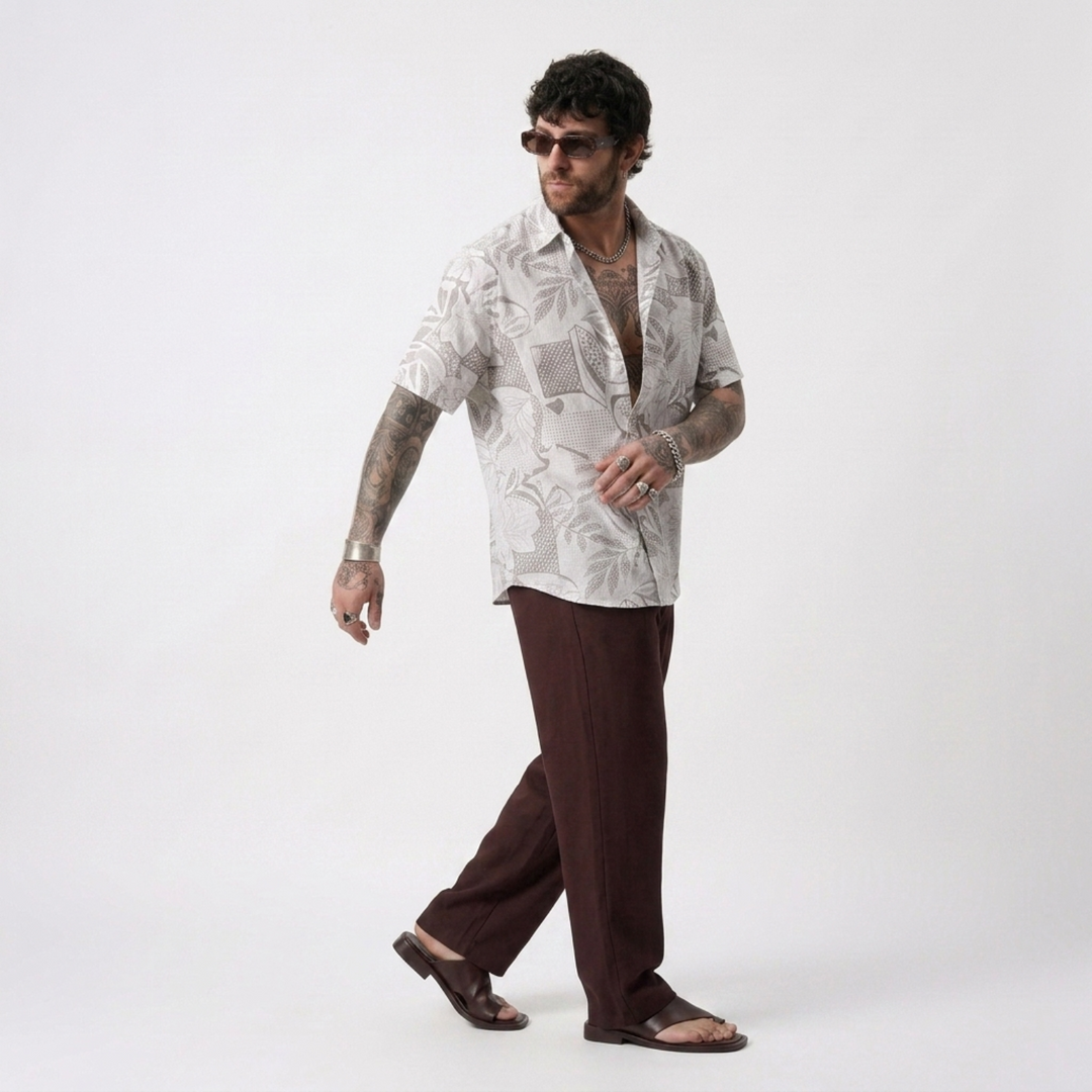 PLUS SIZE MEN’S PRINTED SHIRT | XL-7XL