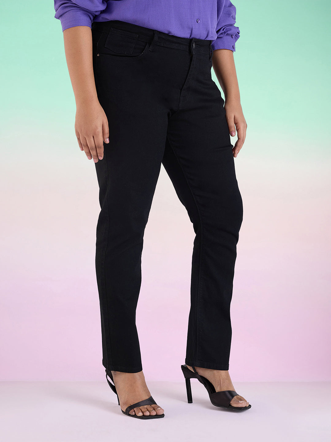 Womens Denim Jeans - Denim