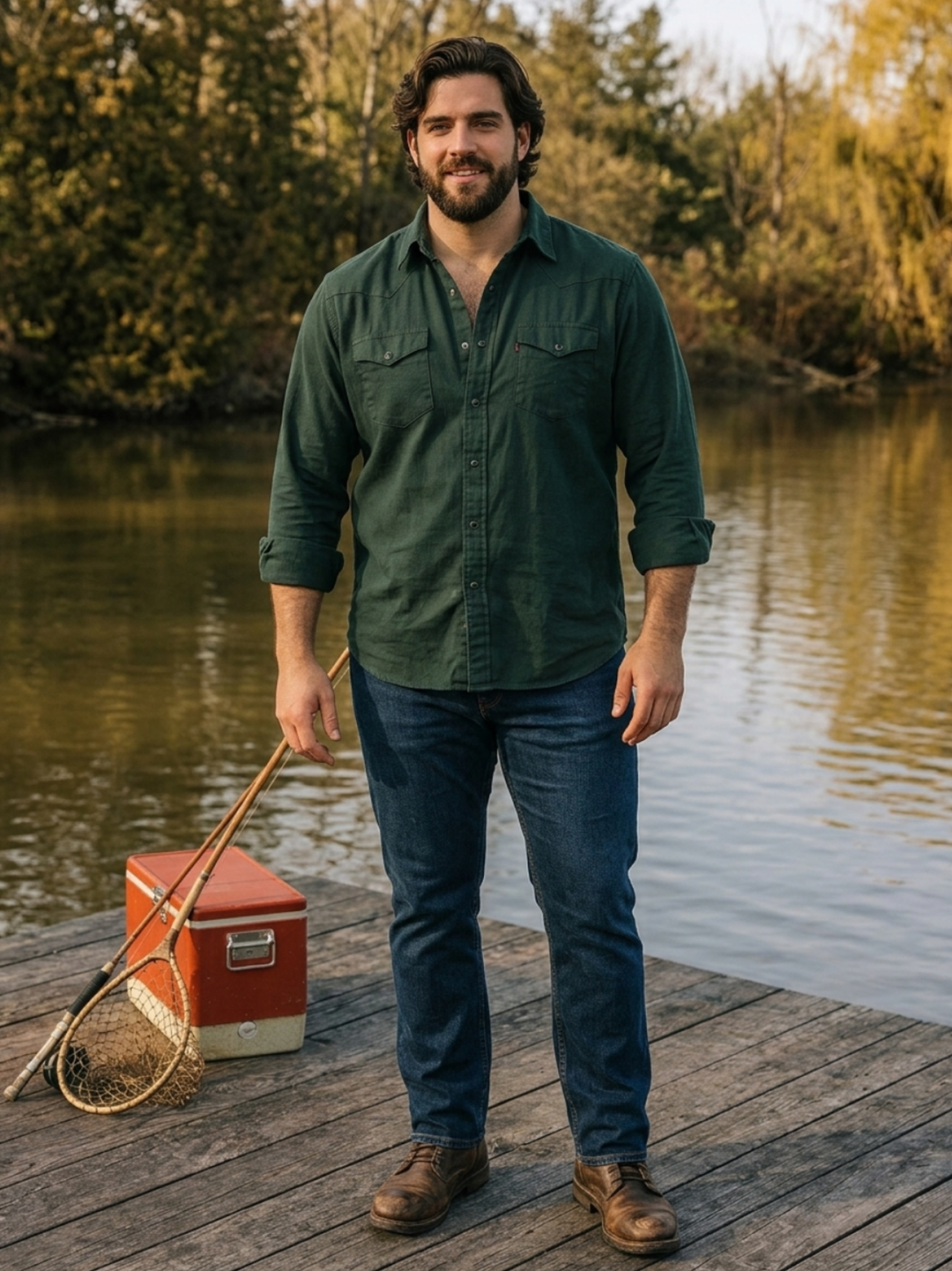 BIG HELLO - THE PLUS LIFE-Men Brewing Adevntures Shirt