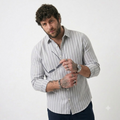 PLUS SIZE STRIPE SHIRT FOR MEN | XL-7XL