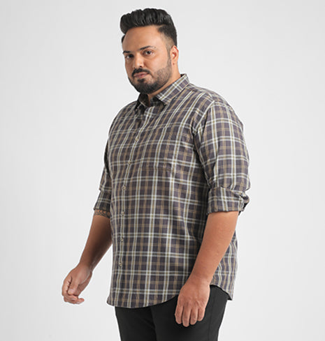 Egyptian Giza Cotton Check Shirt