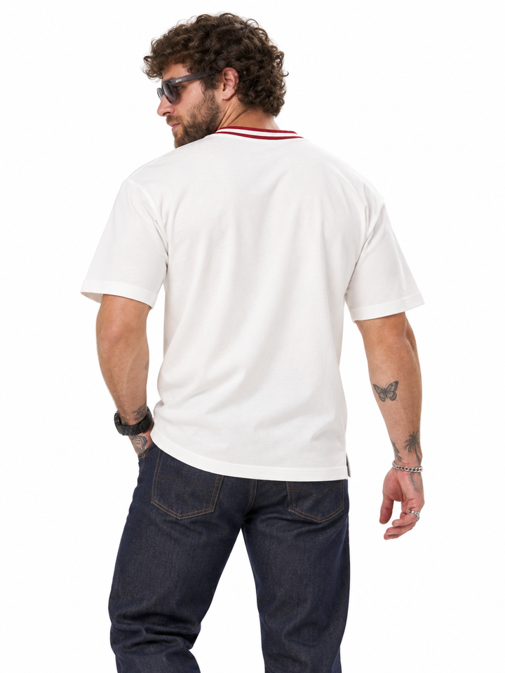 PLUS SIZE MEN RINGER TEES | XL-7XL