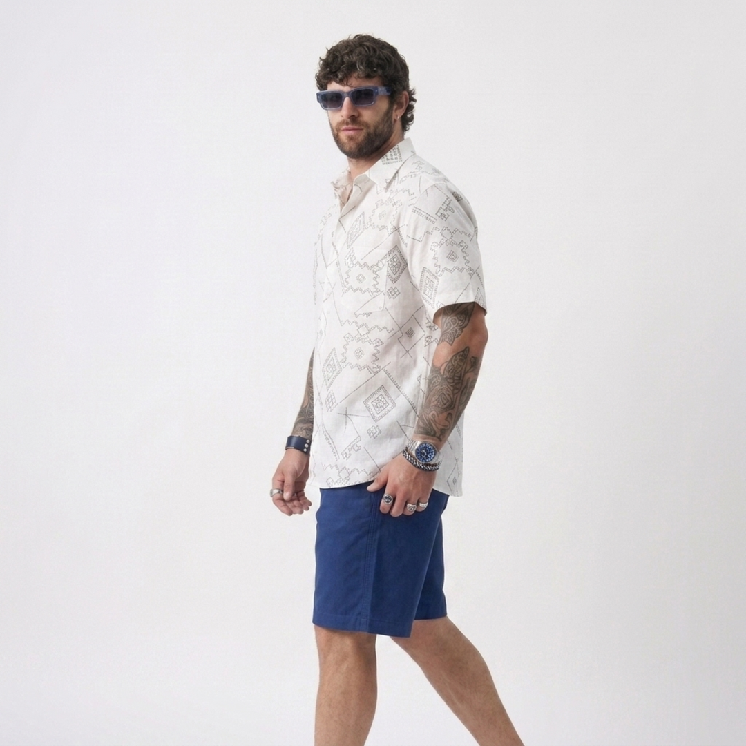 PLUS SIZE MEN’S PRINTED SHIRT | XL-7XL