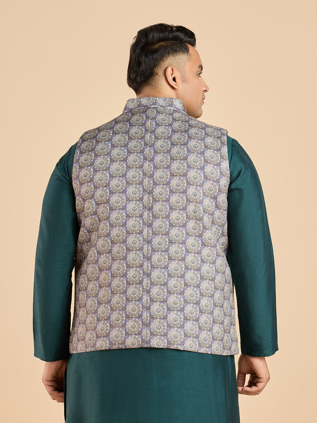 Jacquard Bandgala Waistcoat