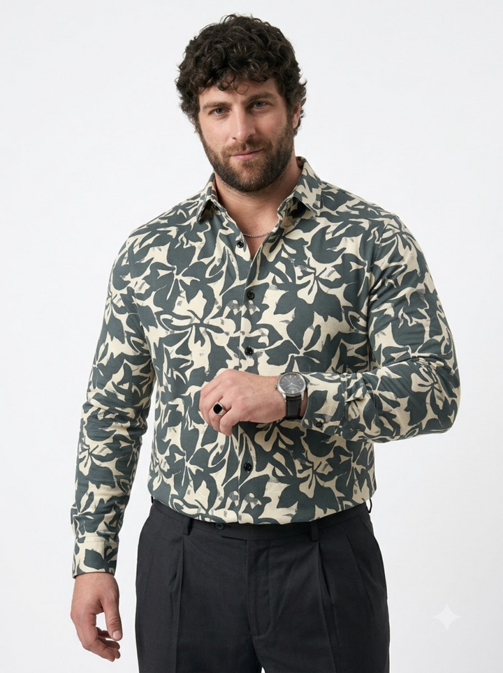 PLUS SIZE PRINTED SHIRT FOR MEN | XL-7XL