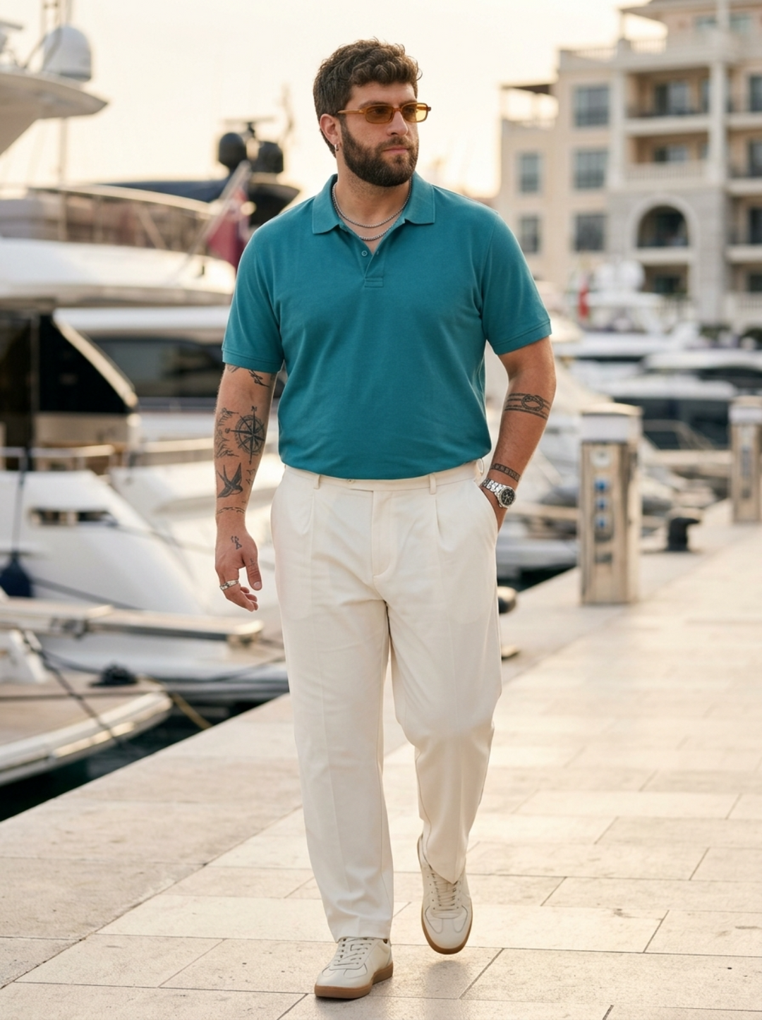 PLUS SIZE MEN SMART POLO | XL-7XL