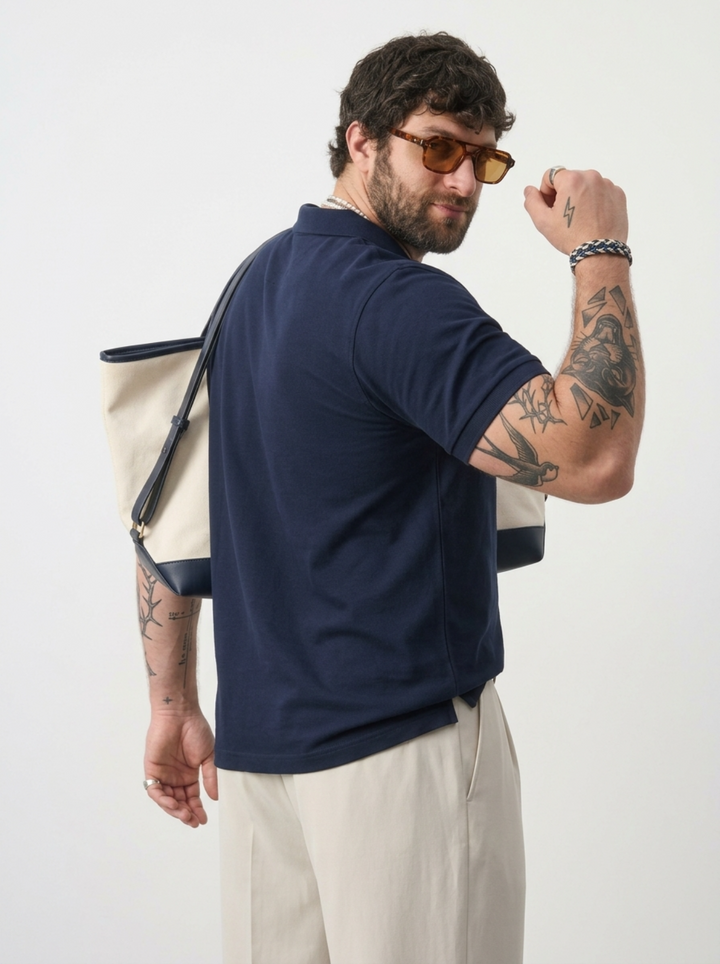 PLUS SIZE MEN SMART POLO | XL-7XL