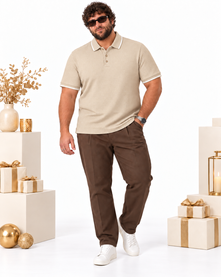 PLUS SIZE MEN LUXURY POLO | XL-7XL